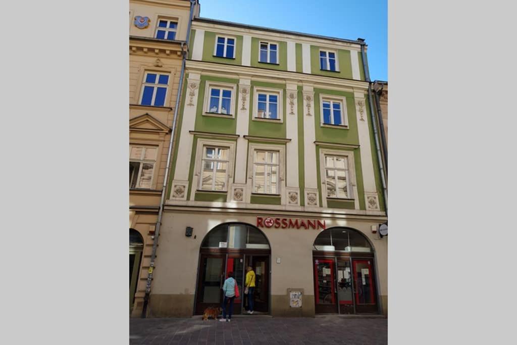 Cozy Modern Studio Green Apartment In Old Town Kraków Eksteriør billede